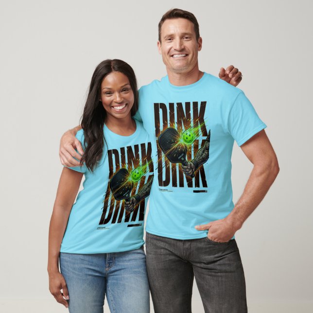 DINK OU MOURIR : T-Shirt Pickleball Explosif (Unisexe)