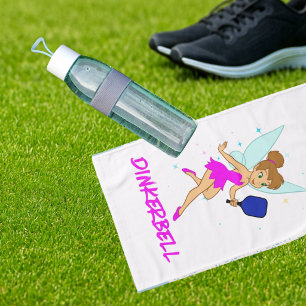 Dinkerbell - Serviette de sport drôle pour pickleb