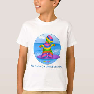 DINO-BUDDIES™ - T-shirt surfant de Bo™ (blanc)
