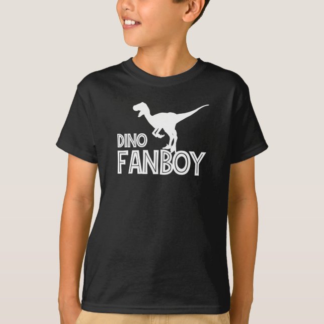 Dino Fanboy - T-shirt Lover Dinosaur (Devant)