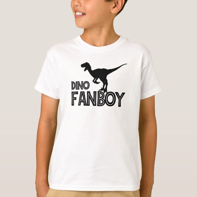 Dino Fanboy - T-shirt Lover Dinosaur (Devant)