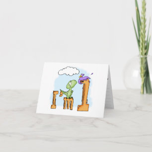 Dino Fun 1er Anniversaire Fill-in Invitation