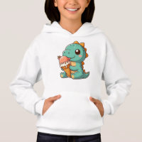 Dino mignonne de glace mangeur