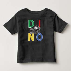 DINO - T-shirt Jersey fin pour bébé noir