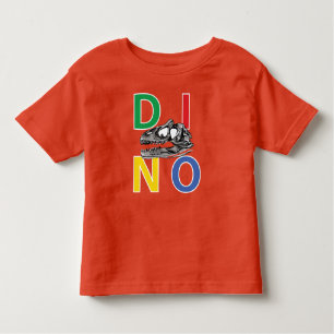 DINO - T-shirt Orange Toddler Fine Jersey