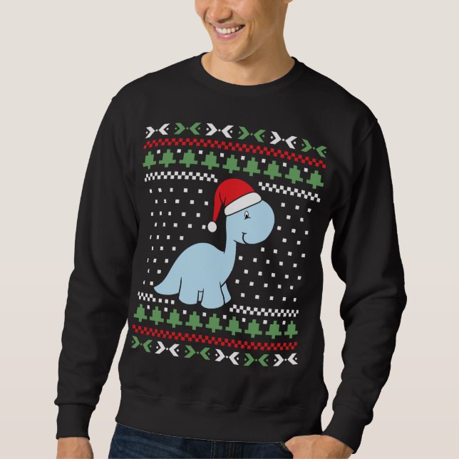 Dino Ugly Christmas Sweat (Devant)