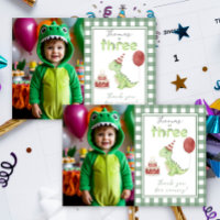 Dinosaur 3e anniversaire merci