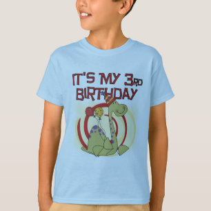 Dinosaur 3ème Anniversaire Tshirts et cadeaux