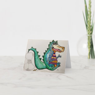 Dinosaur - Carte de voeux vierge