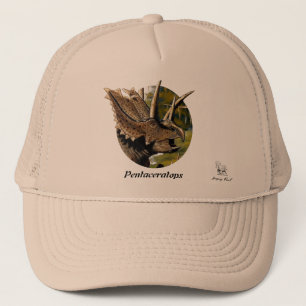 Dinosaur Casquette Pentaceratops Portrait Gregory