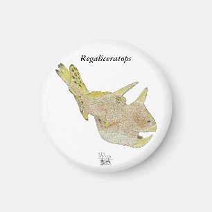 Dinosaur Magnet Regaliceratops Greg Paul
