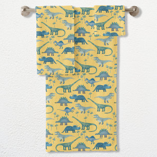 Dinosaur Motif Jaune