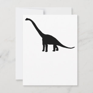 Dinosaure Brontosaurus Silhouette