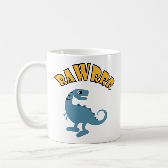 Dinosaure de bébé - Mug classique (Gauche)