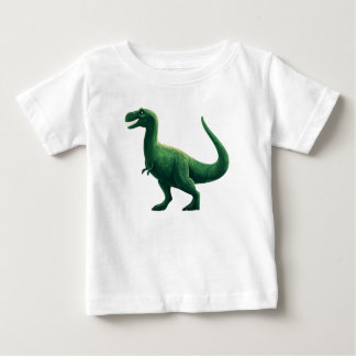 Dinosaure de dessin animé bleu – T-shirt de dino m