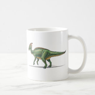 Dinosaure de Parasaurolophus de tasse