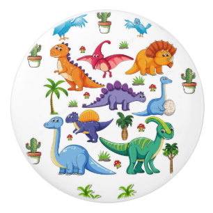 Dinosaure de poignée de porte
