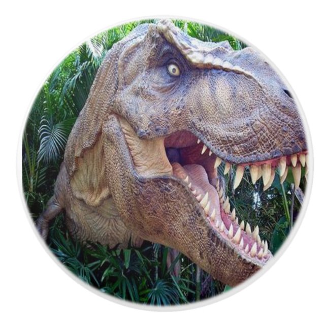 Dinosaure de Poignée de Porte (Devant)