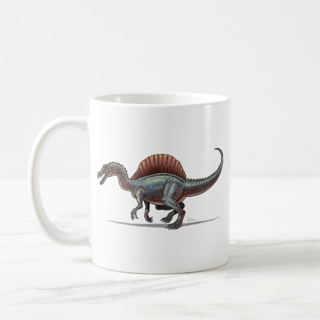Dinosaure de Spinosaurus de tasse (Gauche)