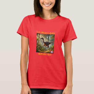 Dinosaure D'Etat De L'Arkansas T-Shirt