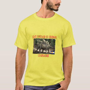 Dinosaure D'Etat Du Colorado T-Shirt
