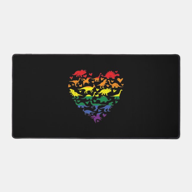 Dinosaure du drapeau de la fierté Q LGBT (Recto)