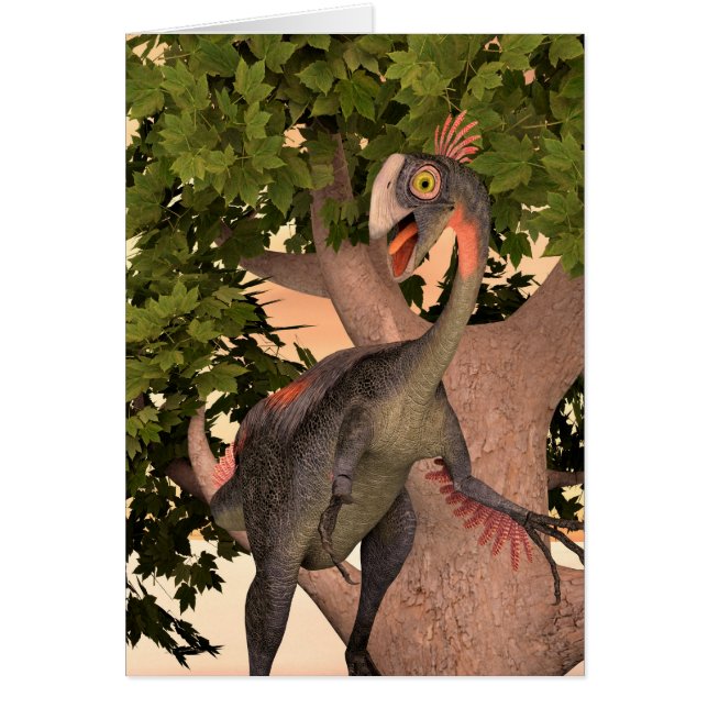 Dinosaure Gigantoraptor (Devant)