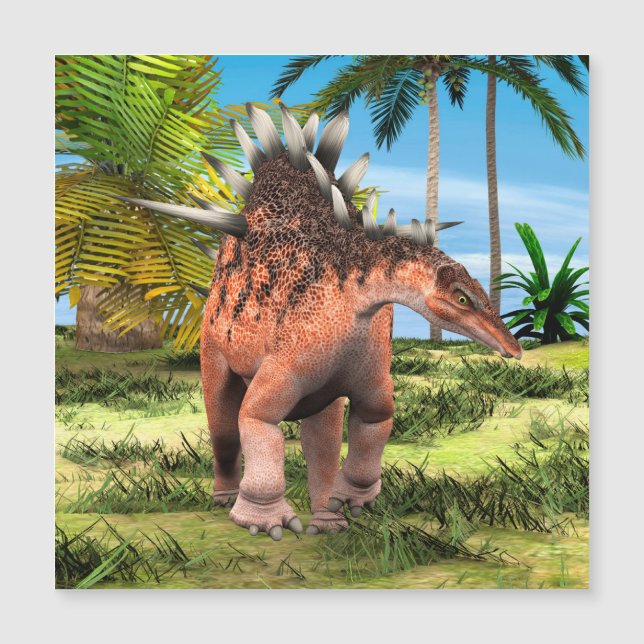 Dinosaure Kentrosaurus (Devant)
