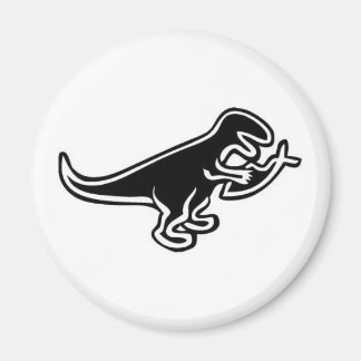 Dinosaure Manger Jésus Magnet de poisson