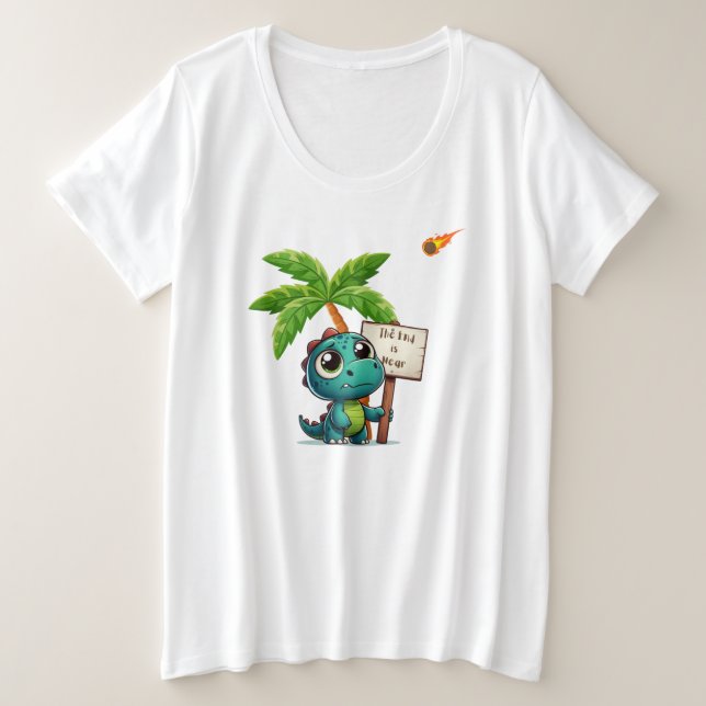 dinosaure mignon et drôle (Design devant)