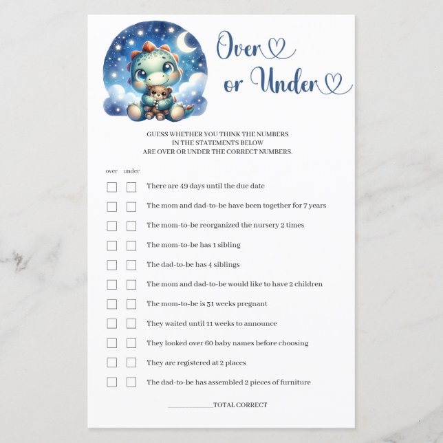 Dinosaure mignon serrant l'ours en peluche au-dess (Devant)