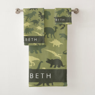 Dinosaure Motif, Dinosaur Silhouette, Votre Nom
