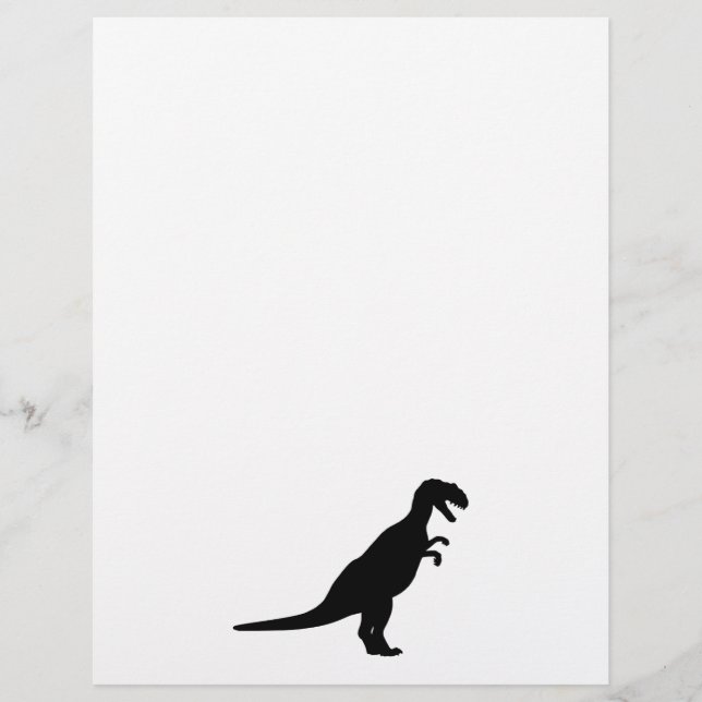 Dinosaure noir (Devant)