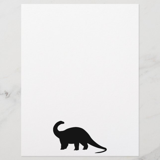 Dinosaure noir (Devant)