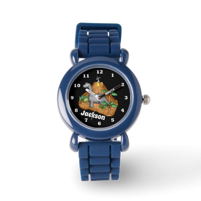 Dinosaure préhistorique ajouter nom montre (Recto)