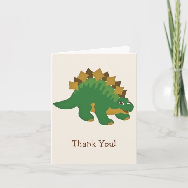 Dinosaure vert, Merci de Stegosaurus (Devant)