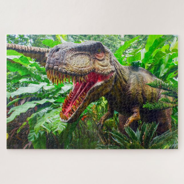 Dinosaure Zoo de Singapour. Puzzle (Horizontal)