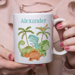 Dinosaures Anniversaire Café Mug
