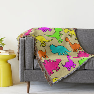 Dinosaures colorés Lancer la couverture