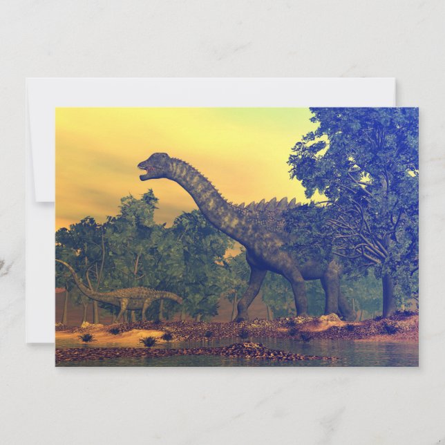 dinosaures d'Ampelosaurus (Devant)