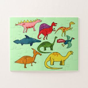 Dinosaures Design Jigsaw Puzzle