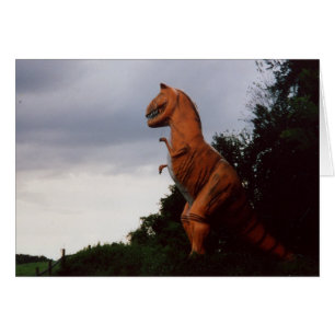 Dinosaures errant la terre