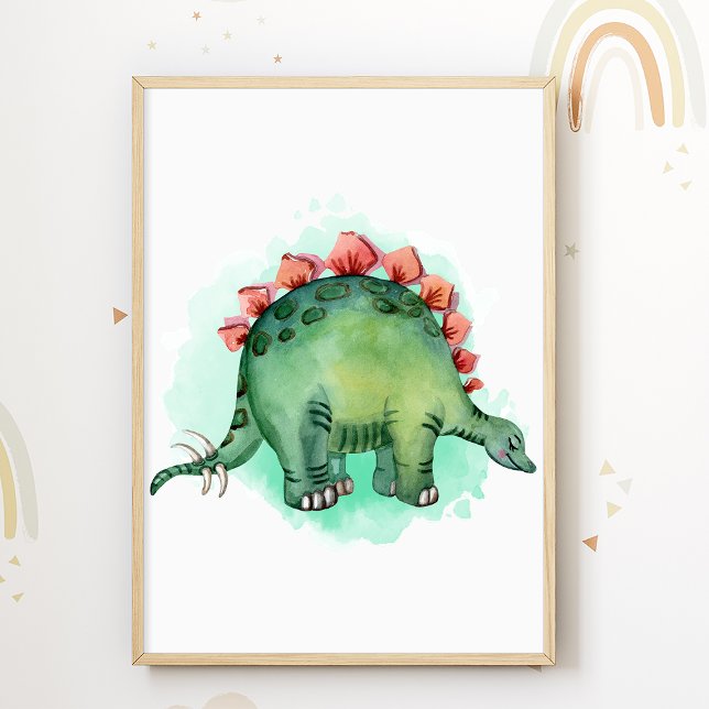 Dinosaures Imprimer Dino Kids Room Poster (Créateur téléchargé)