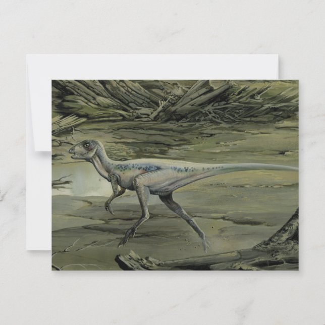 Dinosaures Vintage, un Hypsilophodon du Crétacé (Devant)