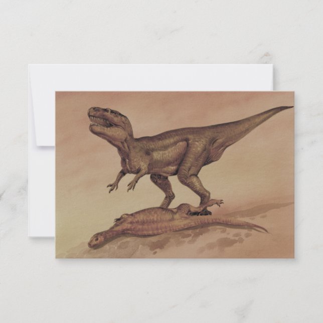 Dinosaures vintages, Carnivore Giganotosaurus (Devant)