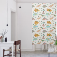 Dinosaurs Kids Hand Drawn Boho Dinosaur Pattern