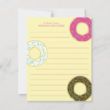 Dinuts Cartes fixes plates pour enfant Doughnut