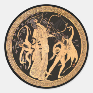 Dionysos et Sticker Satyrs