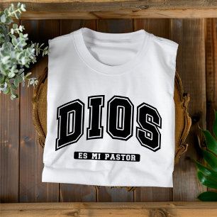 Dios Es Mi Pastor Christian Spanish T-Shirt