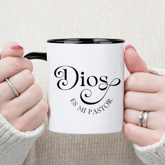 Dios Es Mi Pastor Tasse de café chrétienne espagno